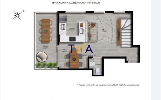 Apartamento Duplex 1 Quarto à Venda | Aldea | Vale do Sereno | Nova Lima.